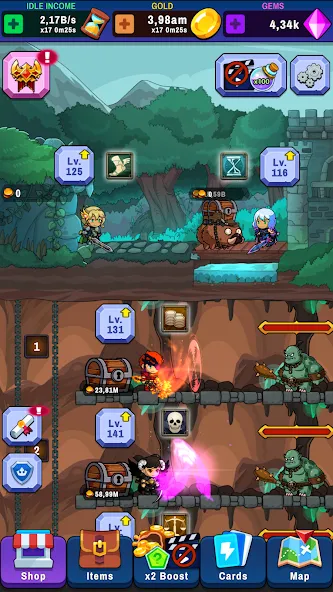 Idle Dungeon Tycoon — скриншот 4