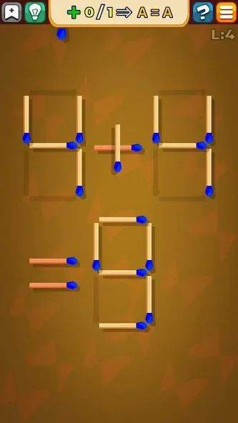 Matches Puzzle Game — скриншот 4