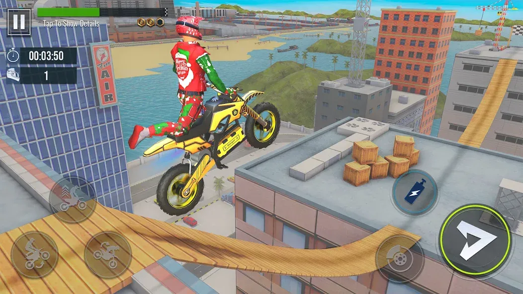 Bike Stunt : Motorcycle Game — скриншот 2