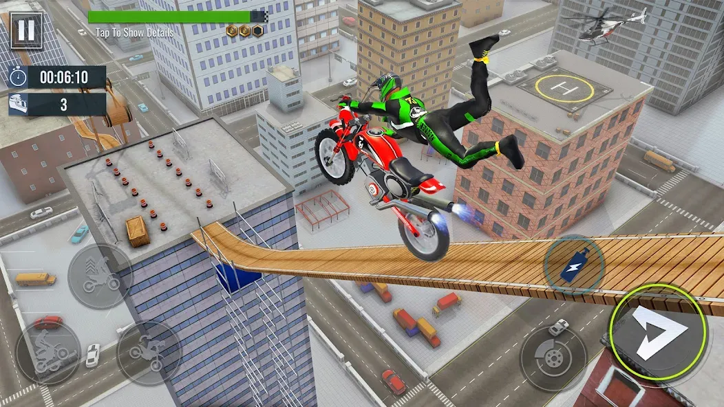 Bike Stunt : Motorcycle Game — скриншот 3