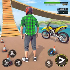 Скачать Bike Stunt : Motorcycle Game — Много денег
