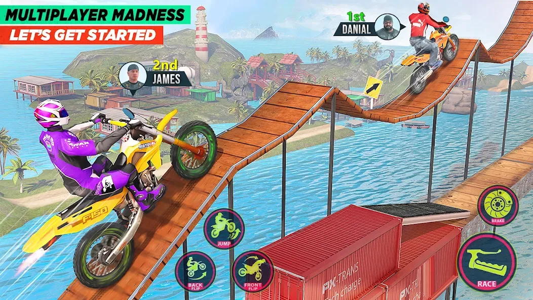 Bike Stunt Game: Tricks Master — скриншот 1