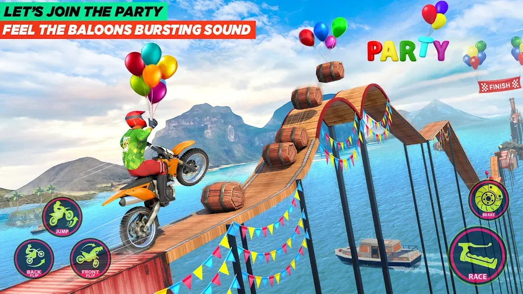 Bike Stunt Game: Tricks Master — скриншот 3