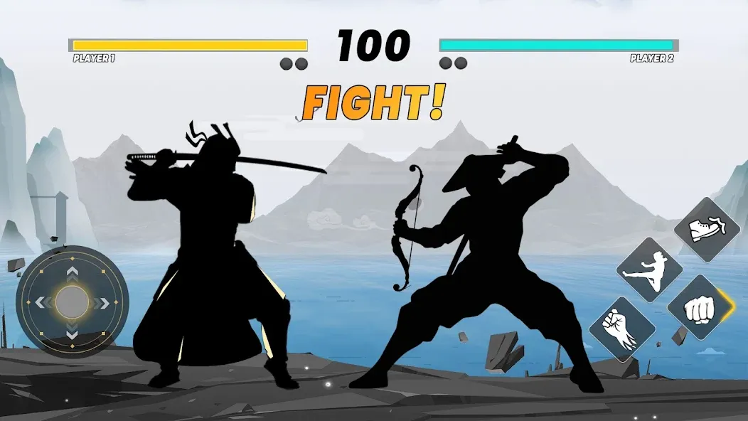 Sword Shadow Fighting Game 3D — скриншот 1 Sword Shadow Fighting Game 3D — скриншот 1