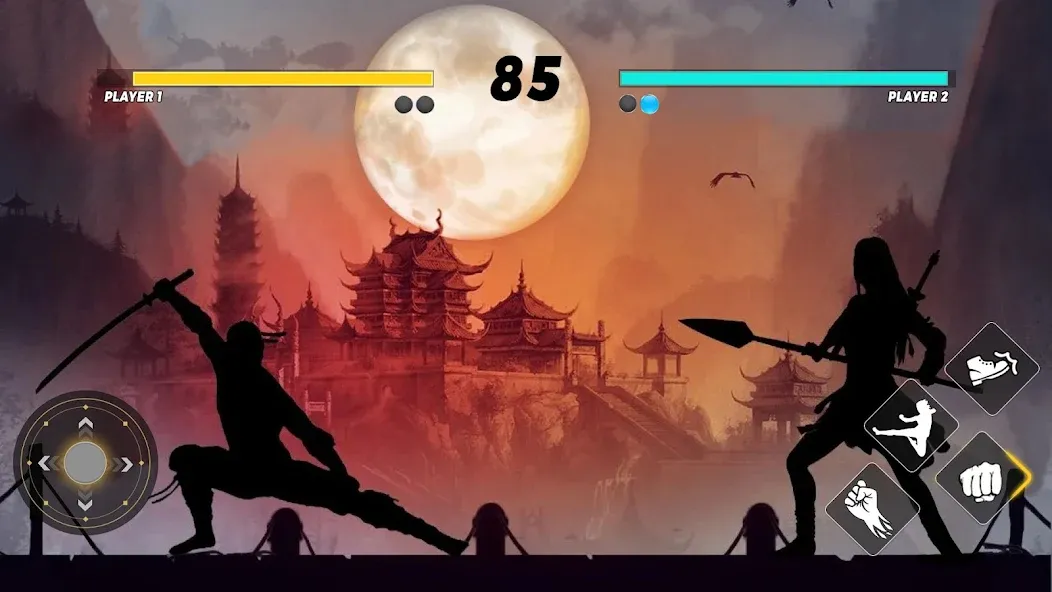 Sword Shadow Fighting Game 3D — скриншот 2 Sword Shadow Fighting Game 3D — скриншот 2