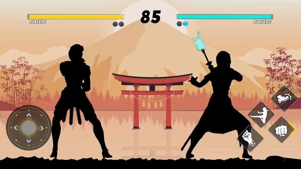 Sword Shadow Fighting Game 3D — скриншот 4 Sword Shadow Fighting Game 3D — скриншот 4