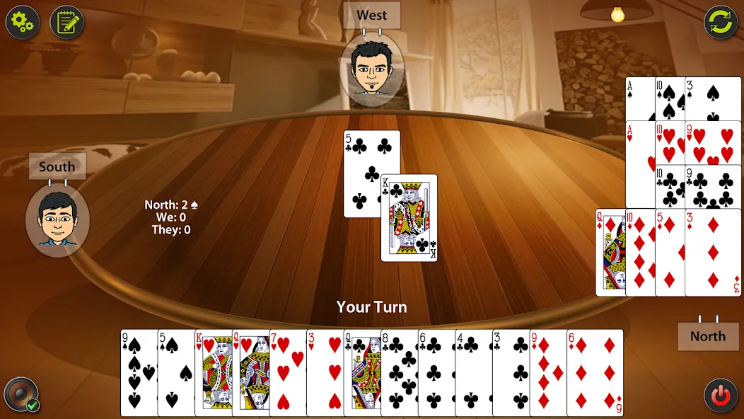 Auction Bridge & IB Card Game — скриншот 2
