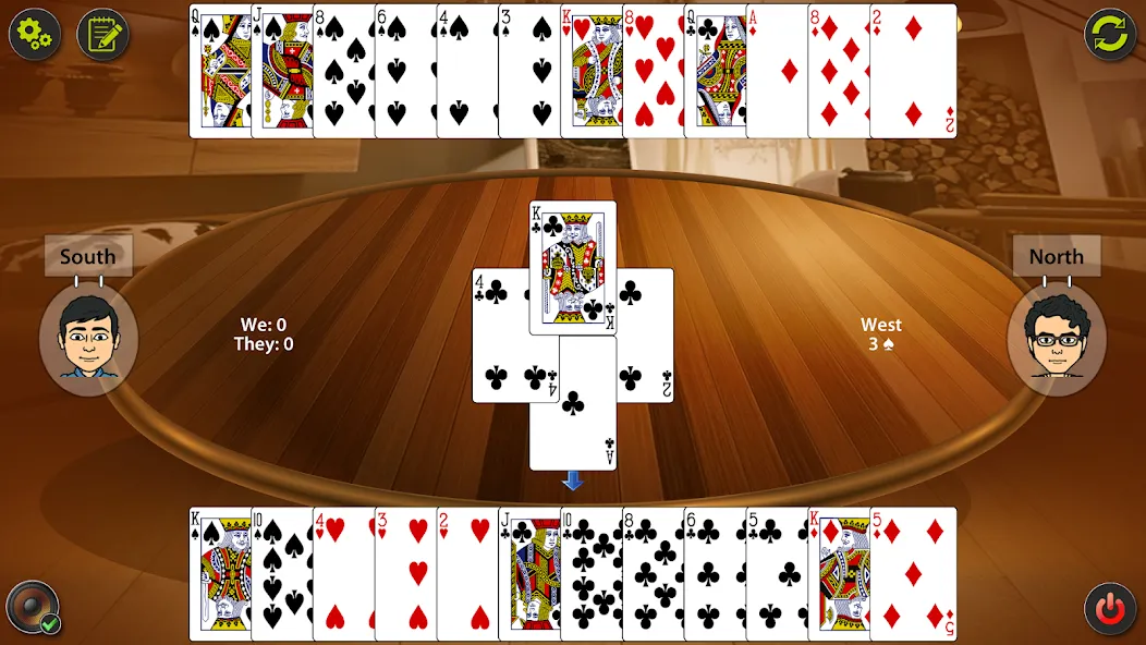 Auction Bridge & IB Card Game — скриншот 4