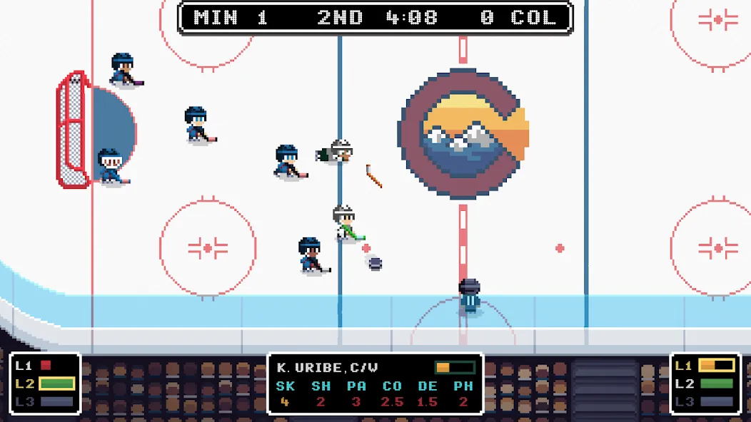 Ice League Hockey — скриншот 3 Ice League Hockey — скриншот 3