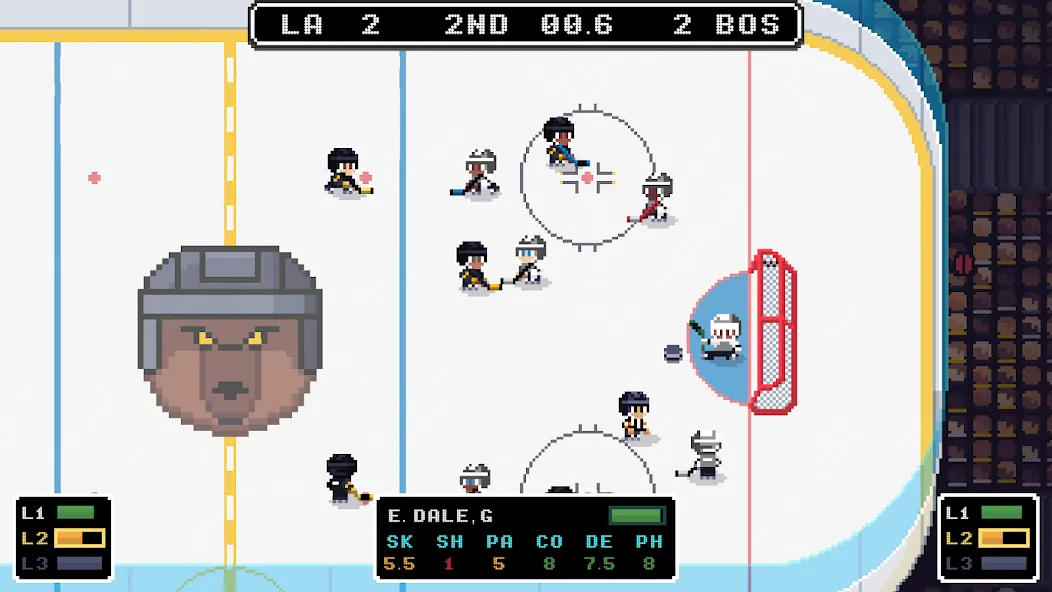 Ice League Hockey — скриншот 5