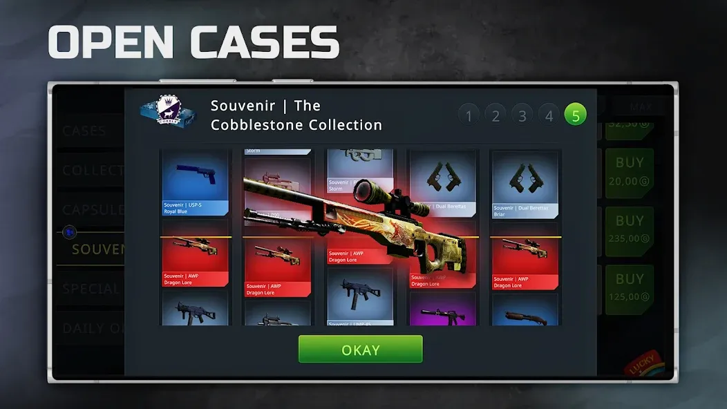 Case Chase: Simulator for CSGO — скриншот 1 Case Chase: Simulator for CSGO — скриншот 1
