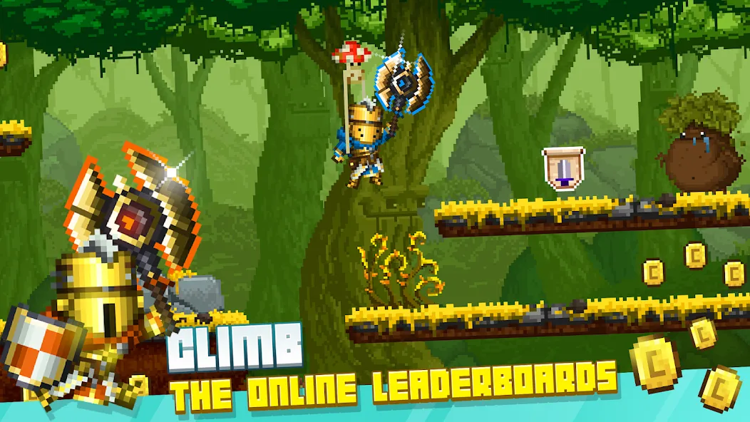 Bit Heroes Runner: Pixel Blitz — скриншот 4
