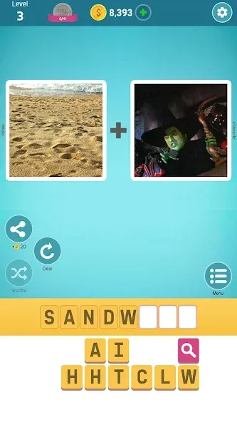 Pictoword: Fun Brain Word Game — скриншот 1