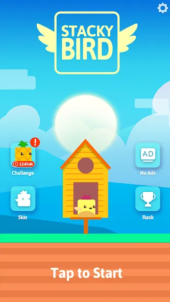 Stacky Bird: Fun Egg Dash Game — скриншот 1