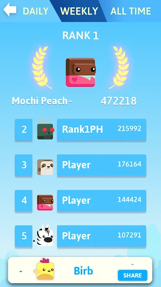 Stacky Bird: Fun Egg Dash Game — скриншот 5