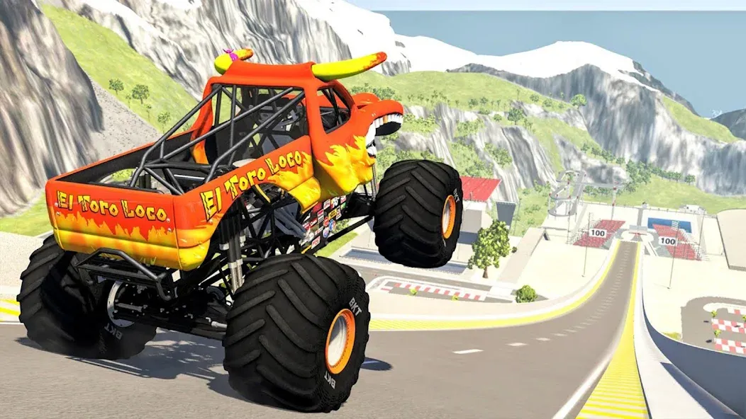 Realistic Car Crash Simulator — скриншот 1