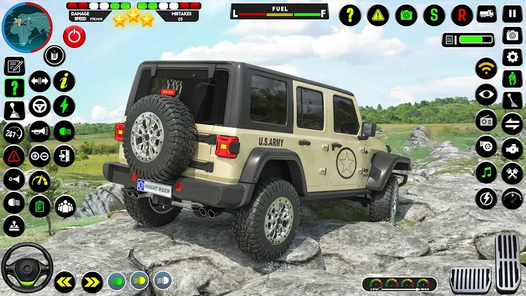 Army Truck Transporter Game 3D — скриншот 1 Army Truck Transporter Game 3D — скриншот 1