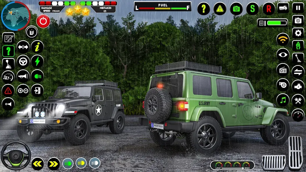 Army Truck Transporter Game 3D — скриншот 4 Army Truck Transporter Game 3D — скриншот 4