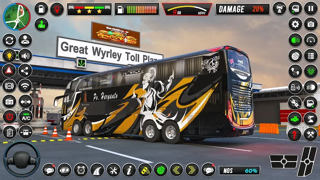 City Coach Bus Driver Games 3D — скриншот 2