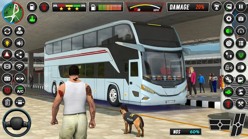City Coach Bus Driver Games 3D — скриншот 3