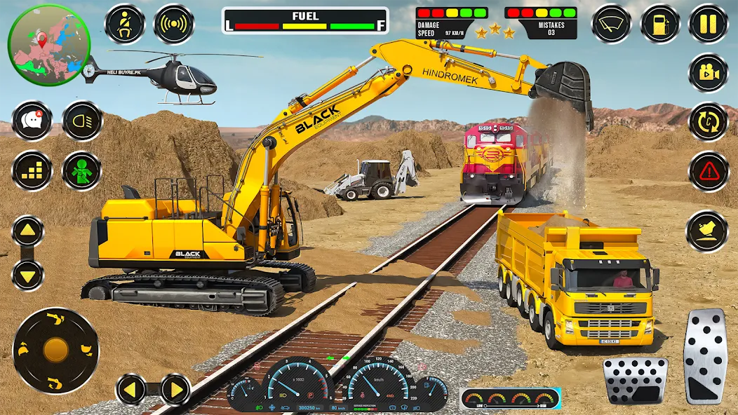 Real JCB Construction Games 3D — скриншот 2