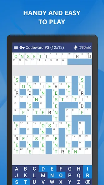 Keywords — Codeword Puzzle — скриншот 1