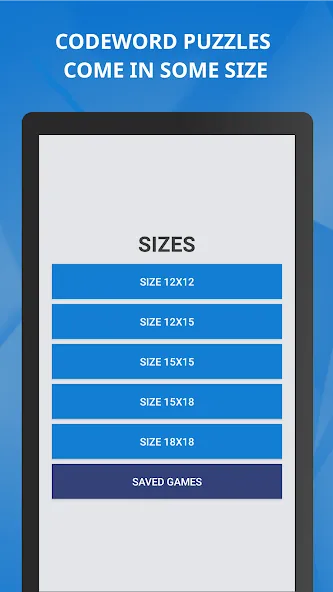 Keywords — Codeword Puzzle — скриншот 5