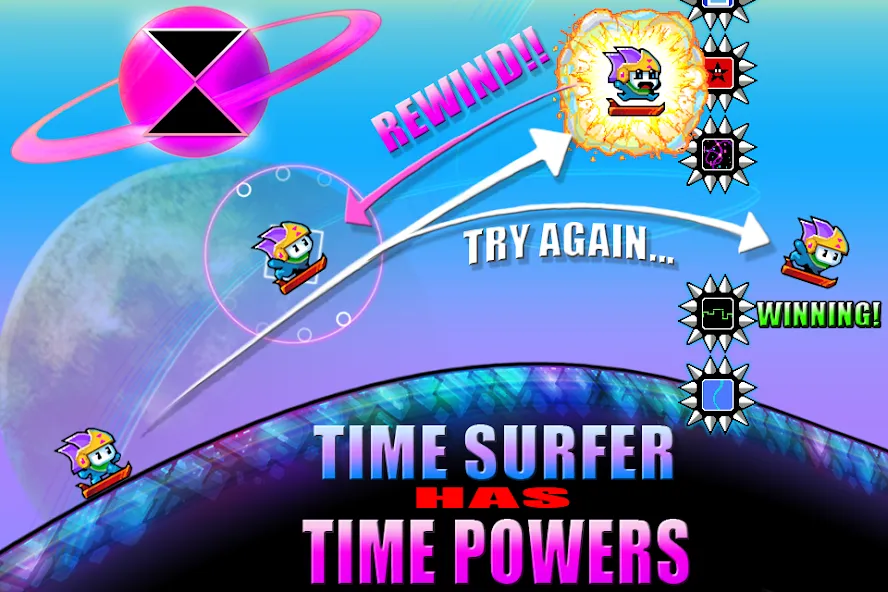 Time Surfer — скриншот 2