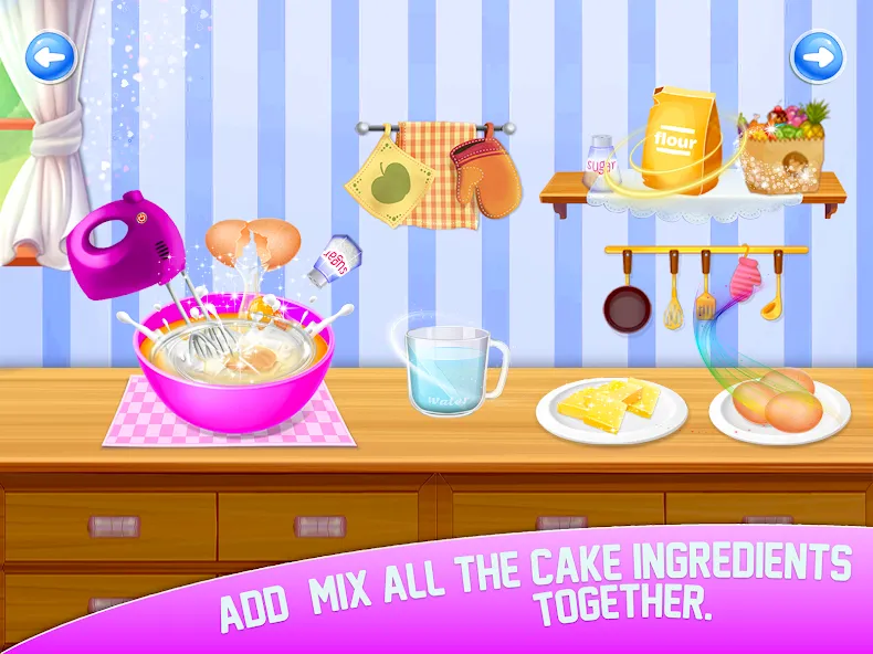 Cake Maker Sweet Bakery Games — скриншот 3 Cake Maker Sweet Bakery Games — скриншот 3