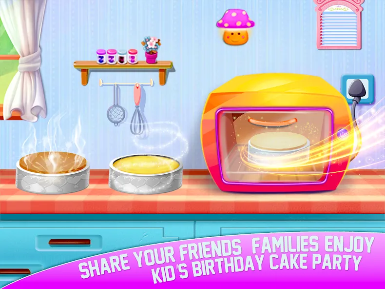 Cake Maker Sweet Bakery Games — скриншот 4 Cake Maker Sweet Bakery Games — скриншот 4