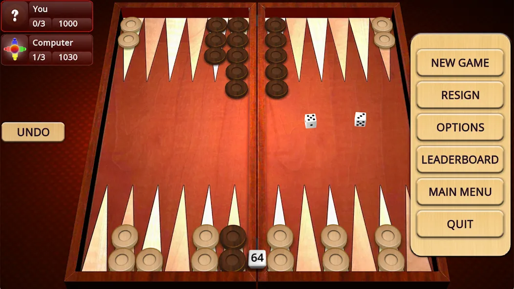 Backgammon Mighty — скриншот 2