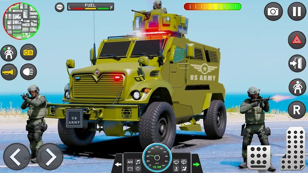 Army Vehicle Cargo Transport — скриншот 1