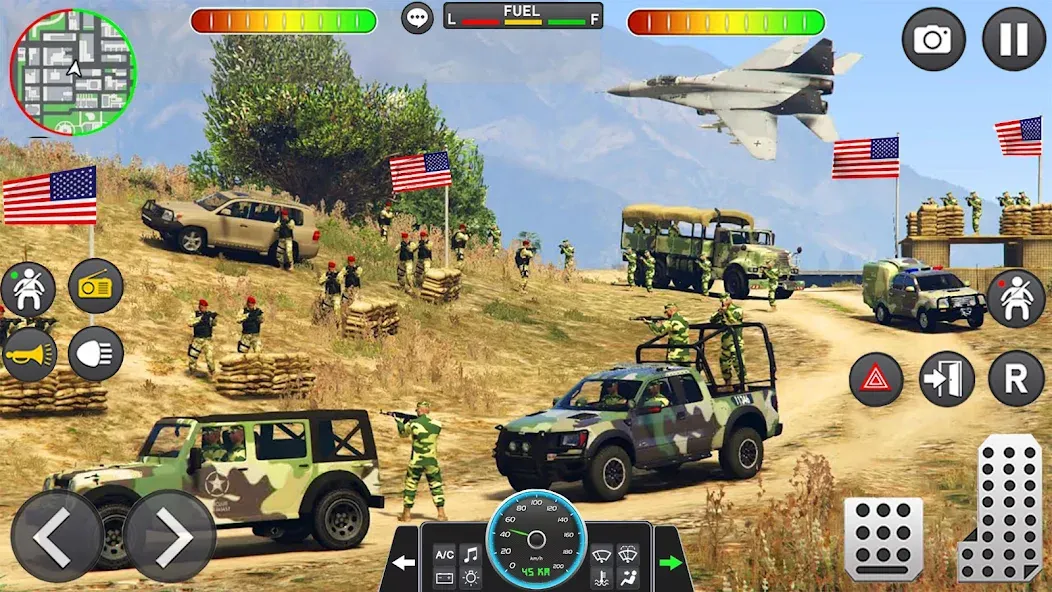 Army Vehicle Cargo Transport — скриншот 2