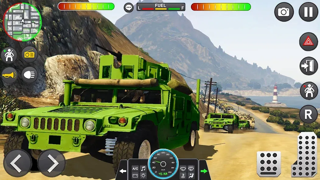 Army Vehicle Cargo Transport — скриншот 3