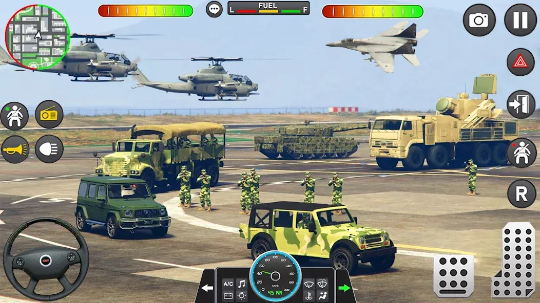 Army Vehicle Cargo Transport — скриншот 4