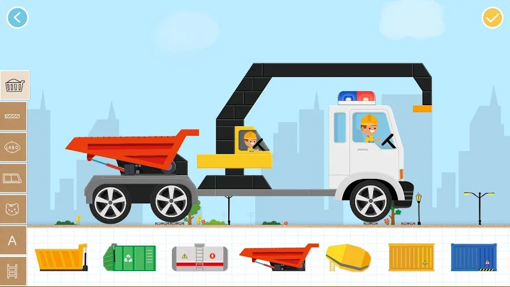 Labo Brick Car 2 Game for Kids — скриншот 1