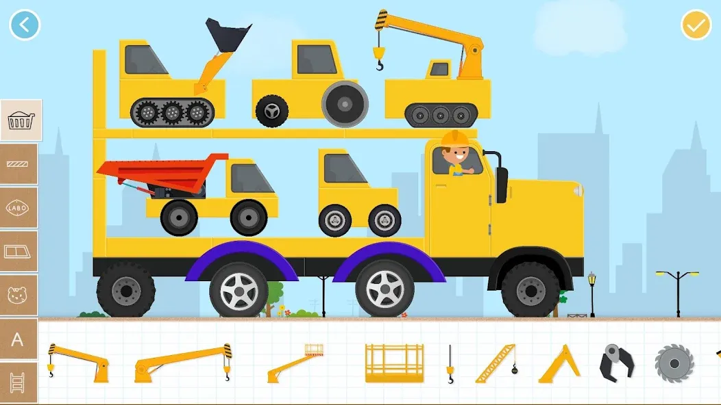 Labo Brick Car 2 Game for Kids — скриншот 2