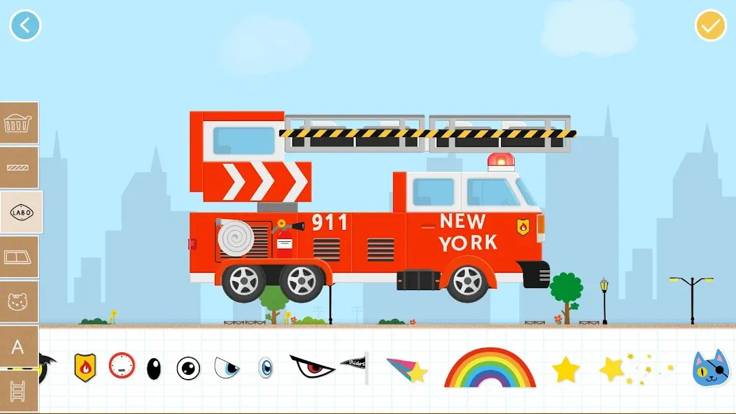 Labo Brick Car 2 Game for Kids — скриншот 4