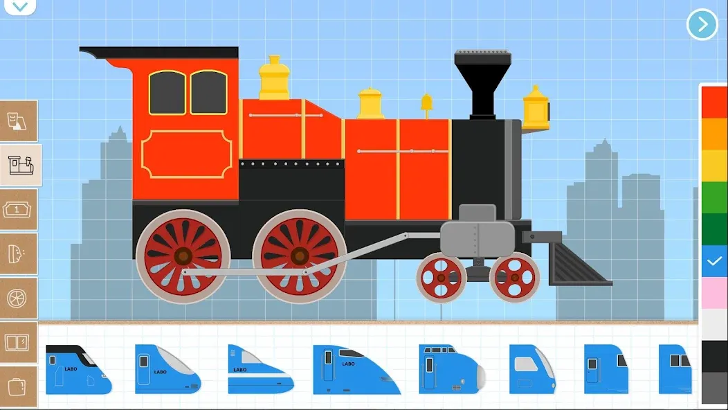 Labo Brick Train Game For Kids — скриншот 5