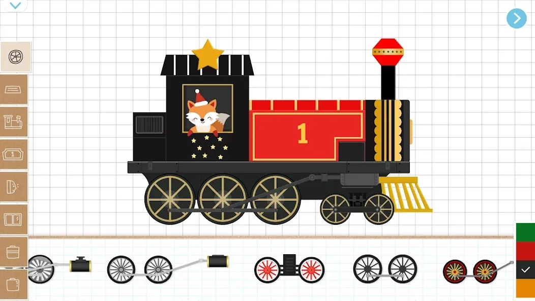 Christmas Train Game For Kids — скриншот 3 Christmas Train Game For Kids — скриншот 3