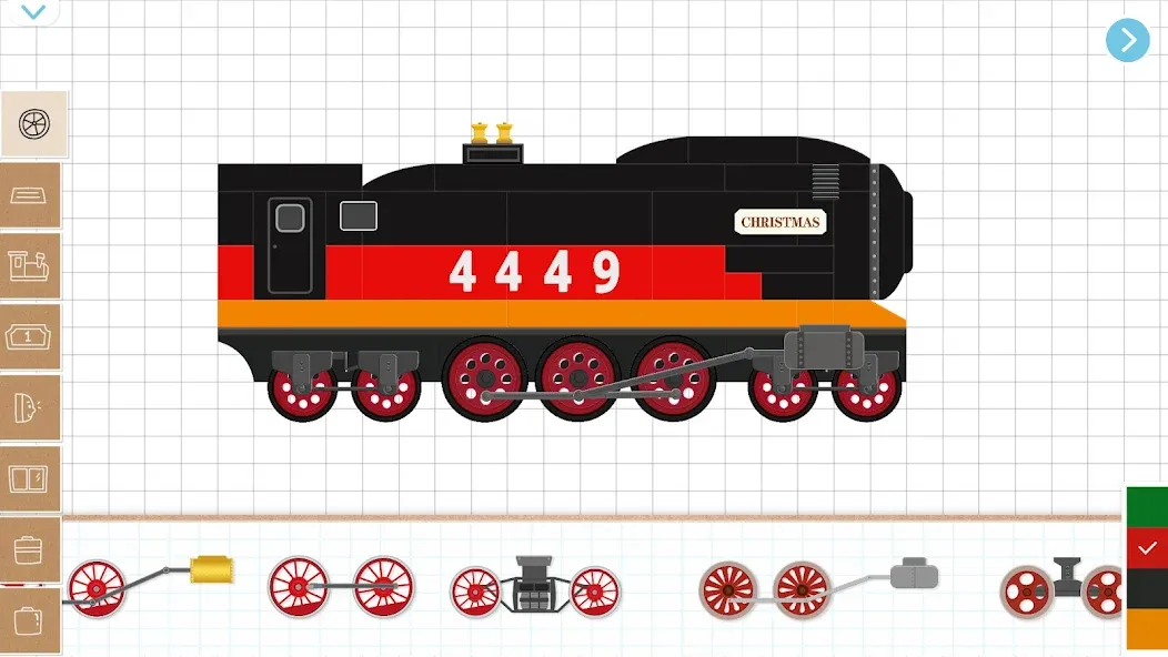 Christmas Train Game For Kids — скриншот 4 Christmas Train Game For Kids — скриншот 4
