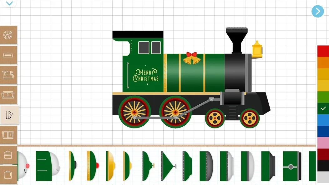Christmas Train Game For Kids — скриншот 5