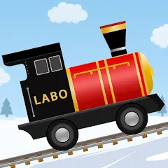 Скачать Christmas Train Game For Kids на телефон — Все поезда открыты