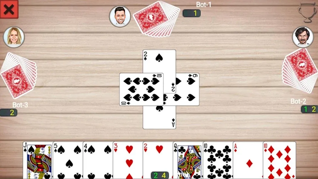 Callbreak Prince: Card Game — скриншот 1