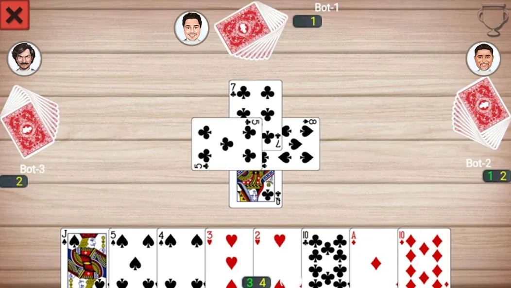 Callbreak Prince: Card Game — скриншот 5