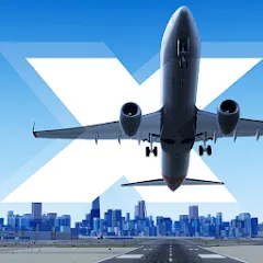 Скачать X-Plane Flight Simulator MOD на телефон — Все самолеты разблокированы