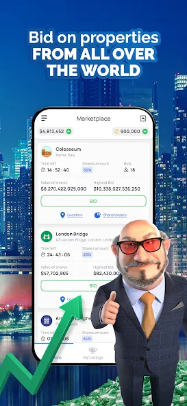 Landlord - Estate Trading Game — скриншот 5