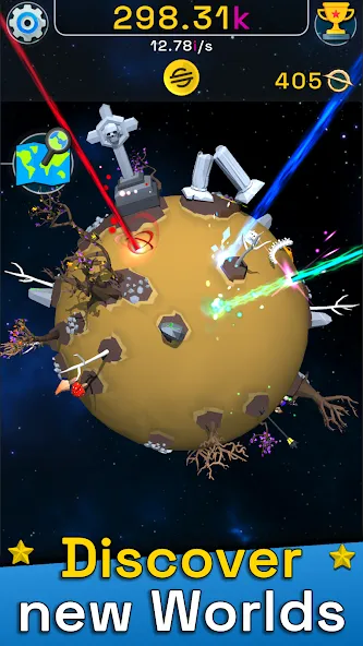 Planet Evolution: Idle Clicker — скриншот 2