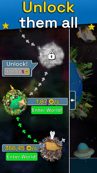 Planet Evolution: Idle Clicker — скриншот 5