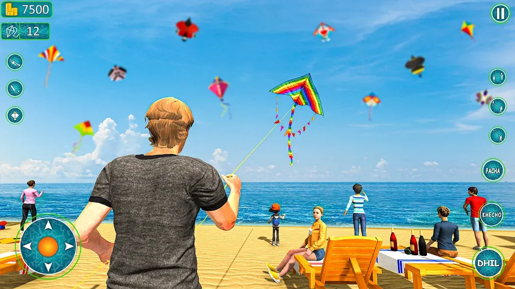 Kite Basant: Kite Flying Games — скриншот 1 Kite Basant: Kite Flying Games — скриншот 1